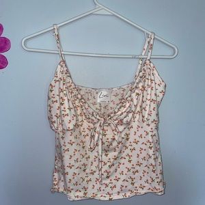 NEVER WORN Ditsy flower tank top
